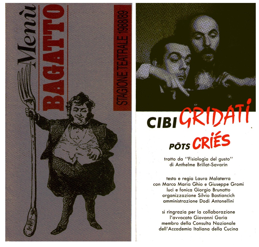Laura Malaterra, teatro, Cibi Gridati, Marco Maria Ghio, Giuseppe Gromi