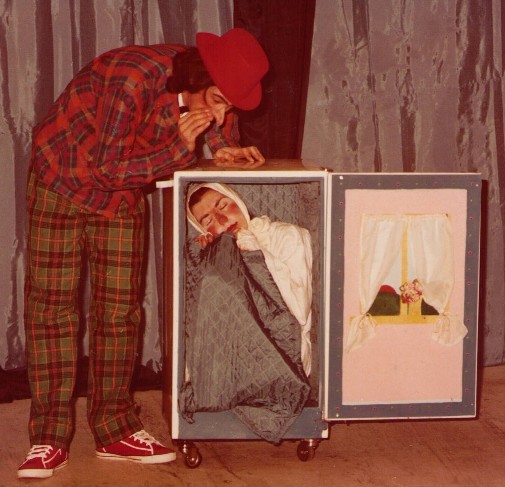 Laura Malaterra, teatro, La Nanan, storia a rotelle di una nana che non vuole crescere, Compagnia del Bagatto, Silvio Bastiancich, Marco Ghio, Vincenzo Gioanola, La Lionetta